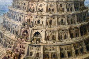 Wieża Babel fot. Jeremy Hunsinger